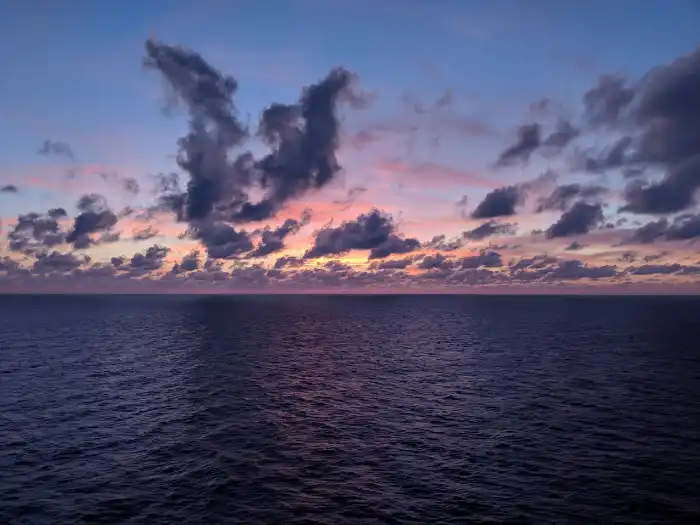 Ocean sunset