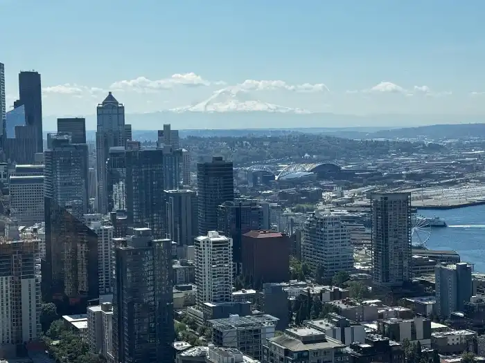 View of Seattle from the Space Needle