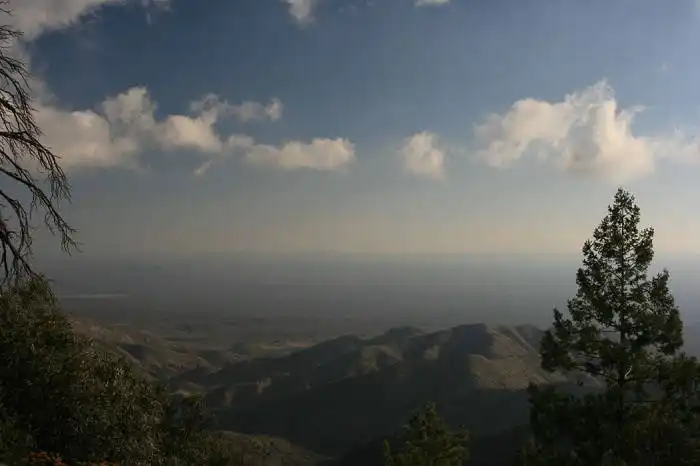San Pedro Valley View from Mt Lemmon