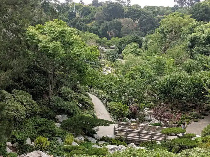California San Diego Japanese garden