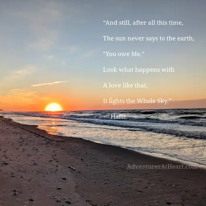 Hafiz quote