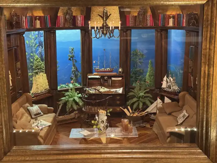 Boat Builder Study at Miniature Museum in Tucson