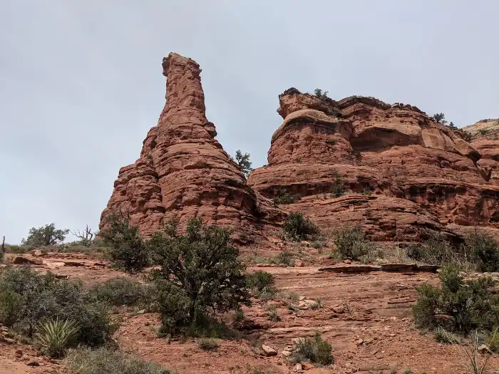 Kachina Woman - sandstone spire at Boynton Canyon Vista Trail in Sedona
