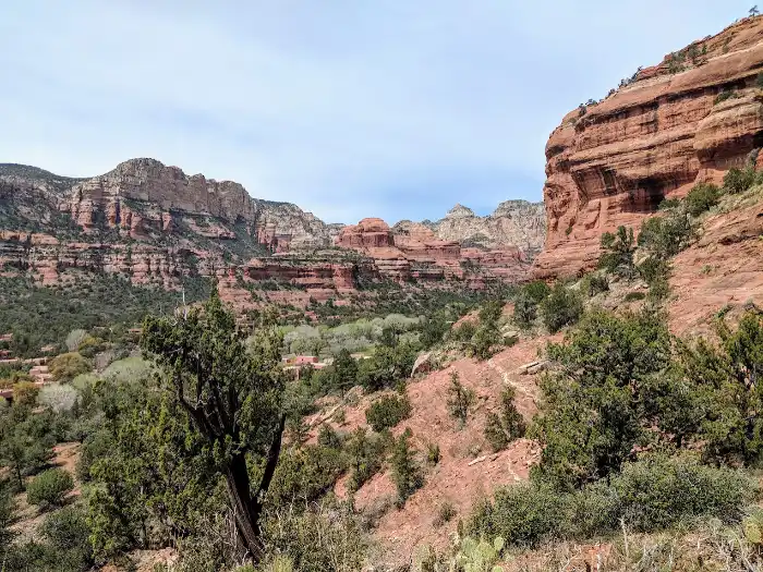 Views from Boynton Canyon Vista Trail in Sedona