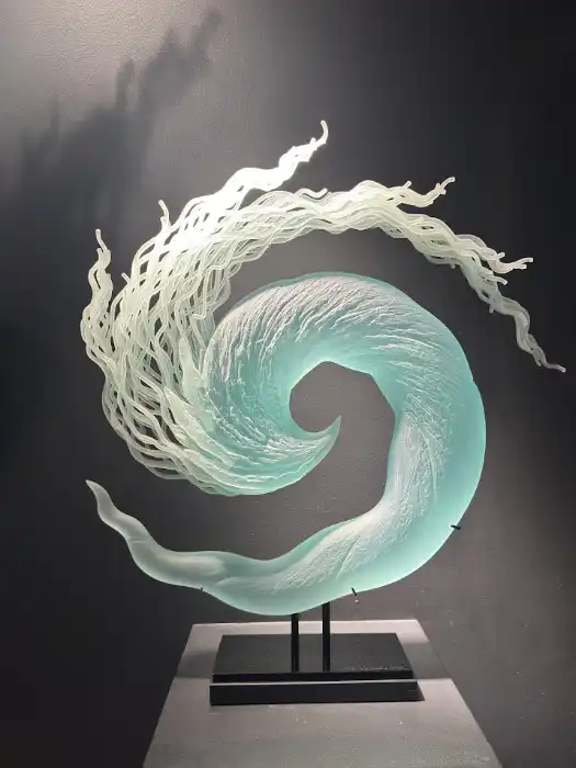 glass art at Imagine Museum in Florida