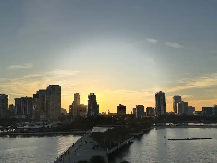 sunset st petersburg florida